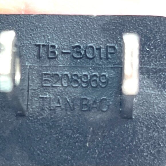 2-Prong Black Power Cord For Electronics & Small Appliances 53a - Picture 5 of 5